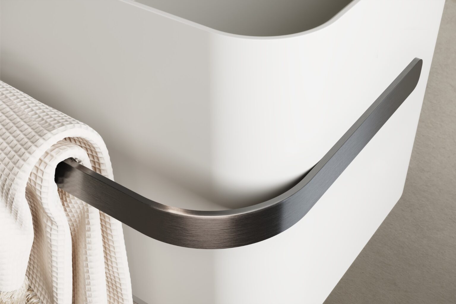 Yuno basin rail Acovi® solid surface
